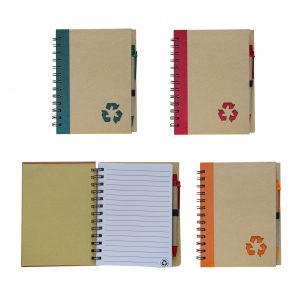 Recycle Logo Notebook - Pen