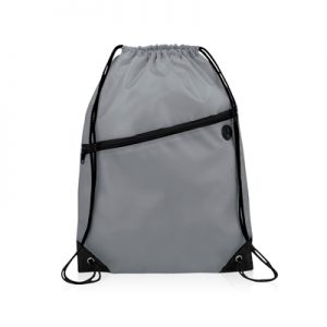 Zipper Drawstring Bag