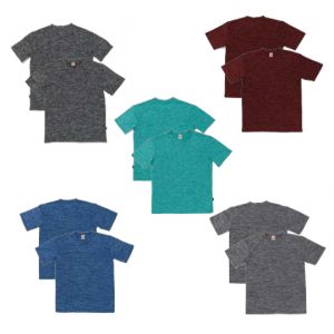 T-Shirt, Tee. Quick Dry Cationic Material. Polyester material. Round Neck.